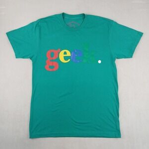 Fashion Geek Small Mens T Shirt Hip Hop Streetwear Single‎ Stitch 19x27